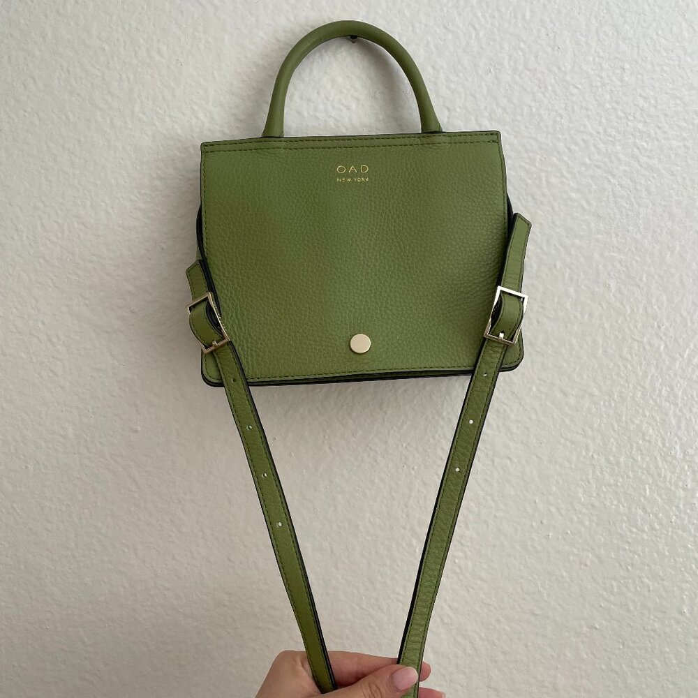 OAD New York Mini Prism Convertible Satchel Pastel Green